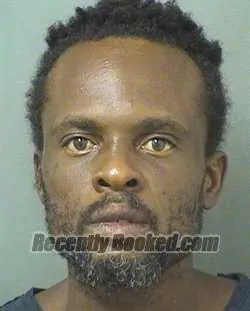 Booking photo from Palm Beach County, Florida