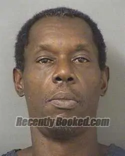 Booking photo from Palm Beach County, Florida
