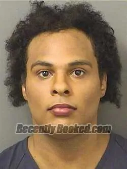 Booking photo from Palm Beach County, Florida