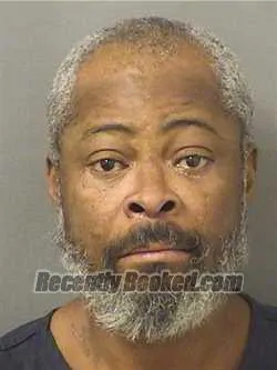 Booking photo from Palm Beach County, Florida