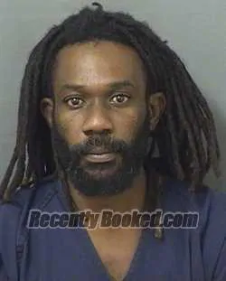 Booking photo from Palm Beach County, Florida