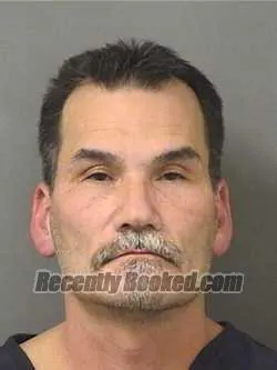 Booking photo from Palm Beach County, Florida