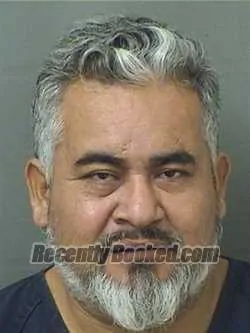 Booking photo from Palm Beach County, Florida