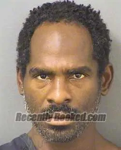 Booking photo from Palm Beach County, Florida