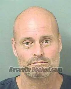 Booking photo from Palm Beach County, Florida