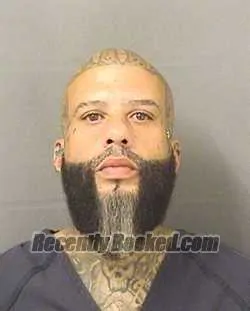 Booking photo from Palm Beach County, Florida