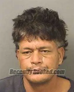 Booking photo from Palm Beach County, Florida