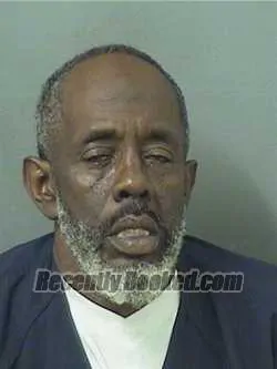 Booking photo from Palm Beach County, Florida