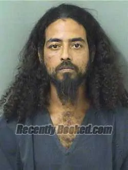 Booking photo from Palm Beach County, Florida