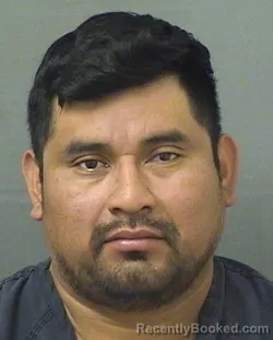 Booking photo from Palm Beach County, Florida