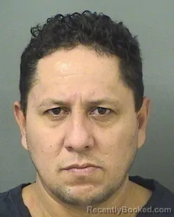 Booking photo from Palm Beach County, Florida