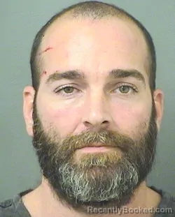 Booking photo from Palm Beach County, Florida