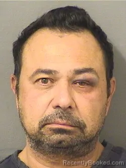 Booking photo from Palm Beach County, Florida