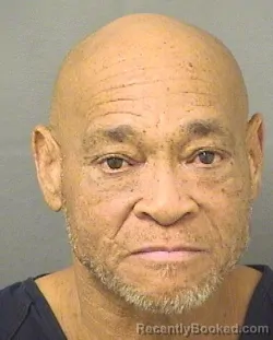 Booking photo from Palm Beach County, Florida