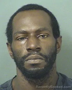 Booking photo from Palm Beach County, Florida