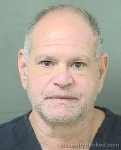 Booking photo from Palm Beach County, Florida