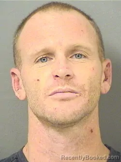 Booking photo from Palm Beach County, Florida