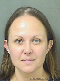 Booking photo from Palm Beach County, Florida
