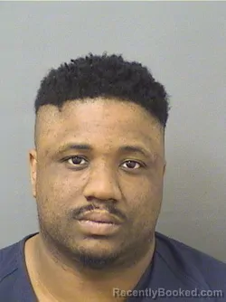 Booking photo from Palm Beach County, Florida