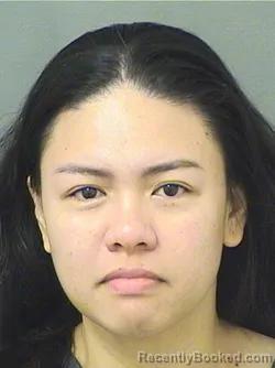Booking photo from Palm Beach County, Florida