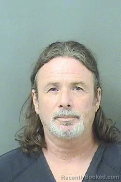 Booking photo from Palm Beach County, Florida