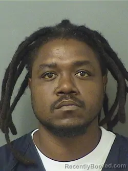 Booking photo from Palm Beach County, Florida