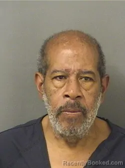 Booking photo from Palm Beach County, Florida