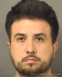 Booking photo from Palm Beach County, Florida