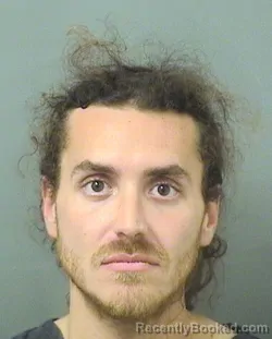 Booking photo from Palm Beach County, Florida