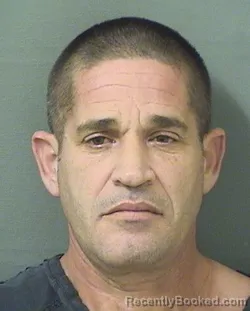 Booking photo from Palm Beach County, Florida