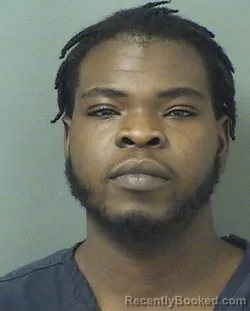 Booking photo from Palm Beach County, Florida