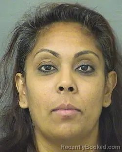 Booking photo from Palm Beach County, Florida