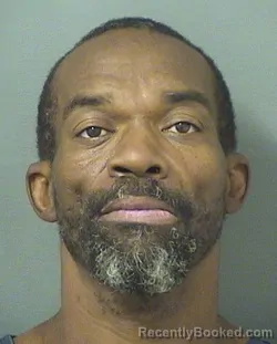 Booking photo from Palm Beach County, Florida