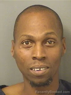 Booking photo from Palm Beach County, Florida