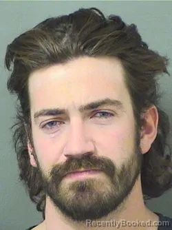 Booking photo from Palm Beach County, Florida