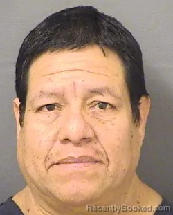 Booking photo from Palm Beach County, Florida