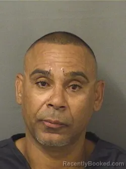 Booking photo from Palm Beach County, Florida