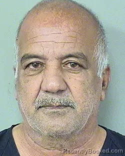 Booking photo from Palm Beach County, Florida