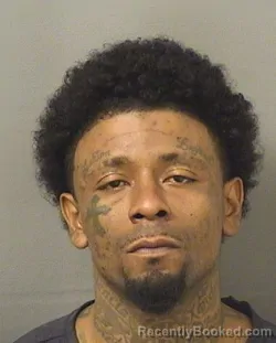 Booking photo from Palm Beach County, Florida