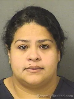 Booking photo from Palm Beach County, Florida