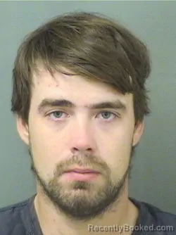Booking photo from Palm Beach County, Florida