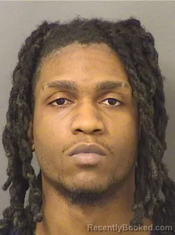 Booking photo from Palm Beach County, Florida
