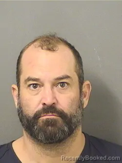 Booking photo from Palm Beach County, Florida