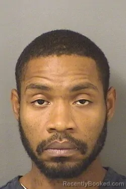 Booking photo from Palm Beach County, Florida
