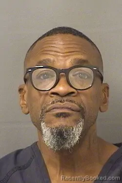 Booking photo from Palm Beach County, Florida