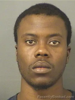 Booking photo from Palm Beach County, Florida