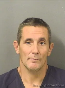 Booking photo from Palm Beach County, Florida
