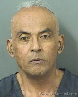 Booking photo from Palm Beach County, Florida