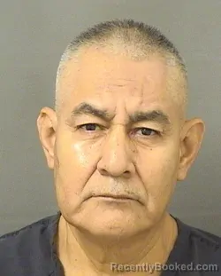 Booking photo from Palm Beach County, Florida