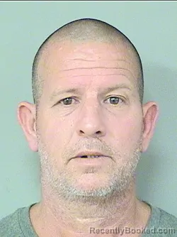 Booking photo from Palm Beach County, Florida